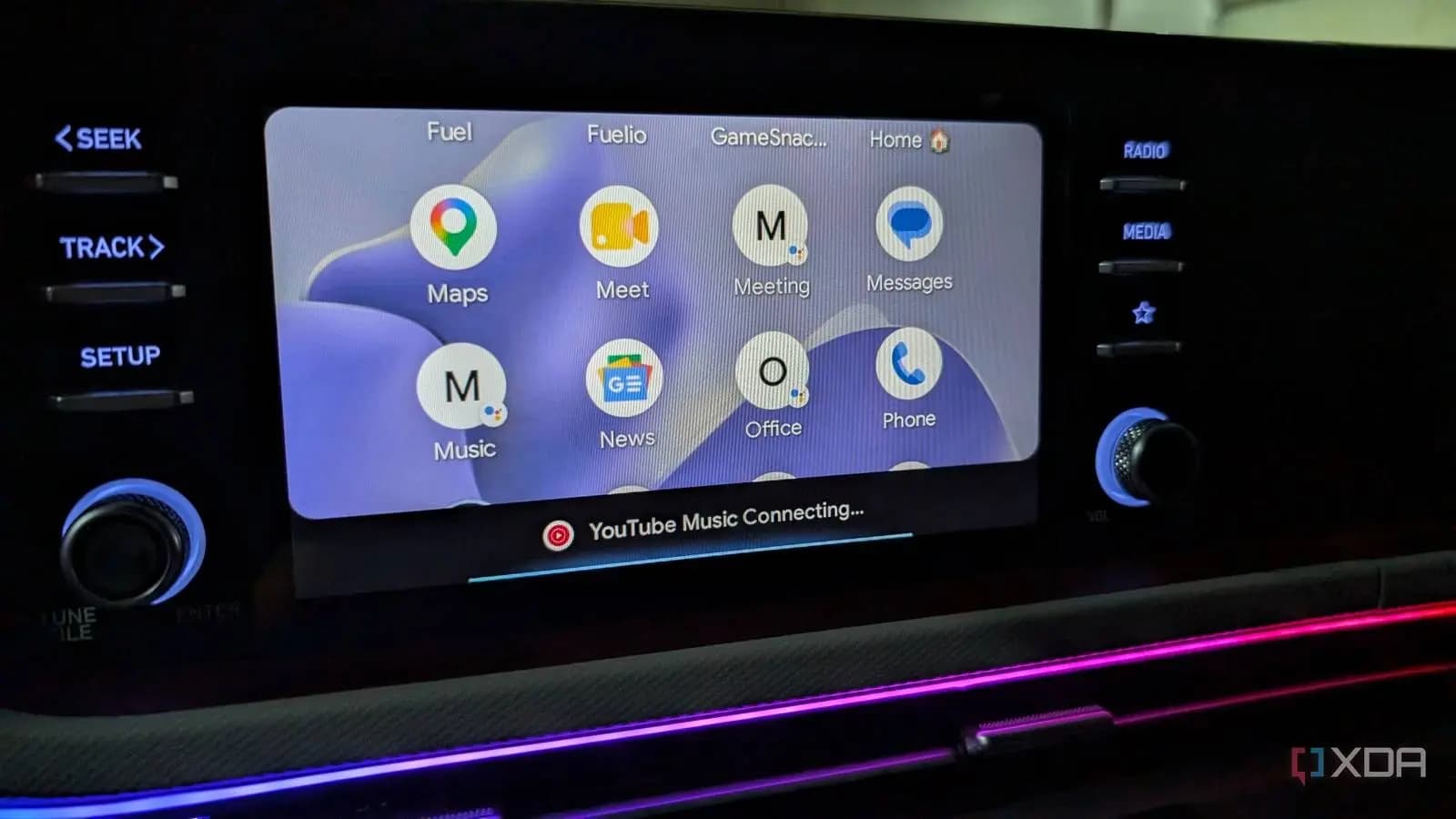 Android Auto mejora productividad con personalización del tablero