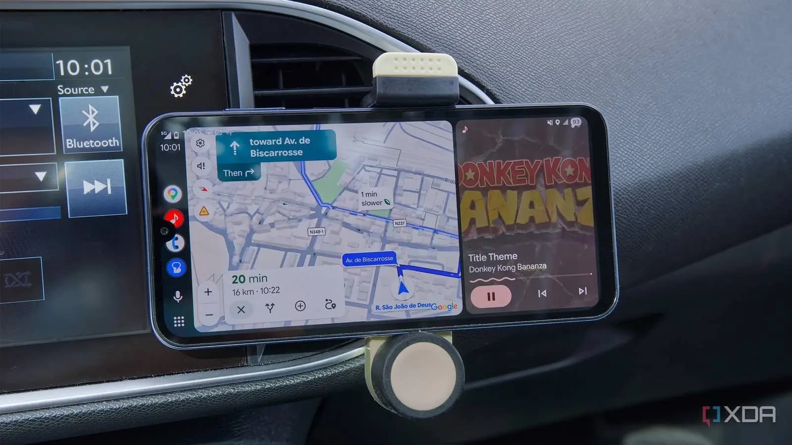 Headunit Revived convierte un teléfono viejo en pantalla Android Auto eficaz