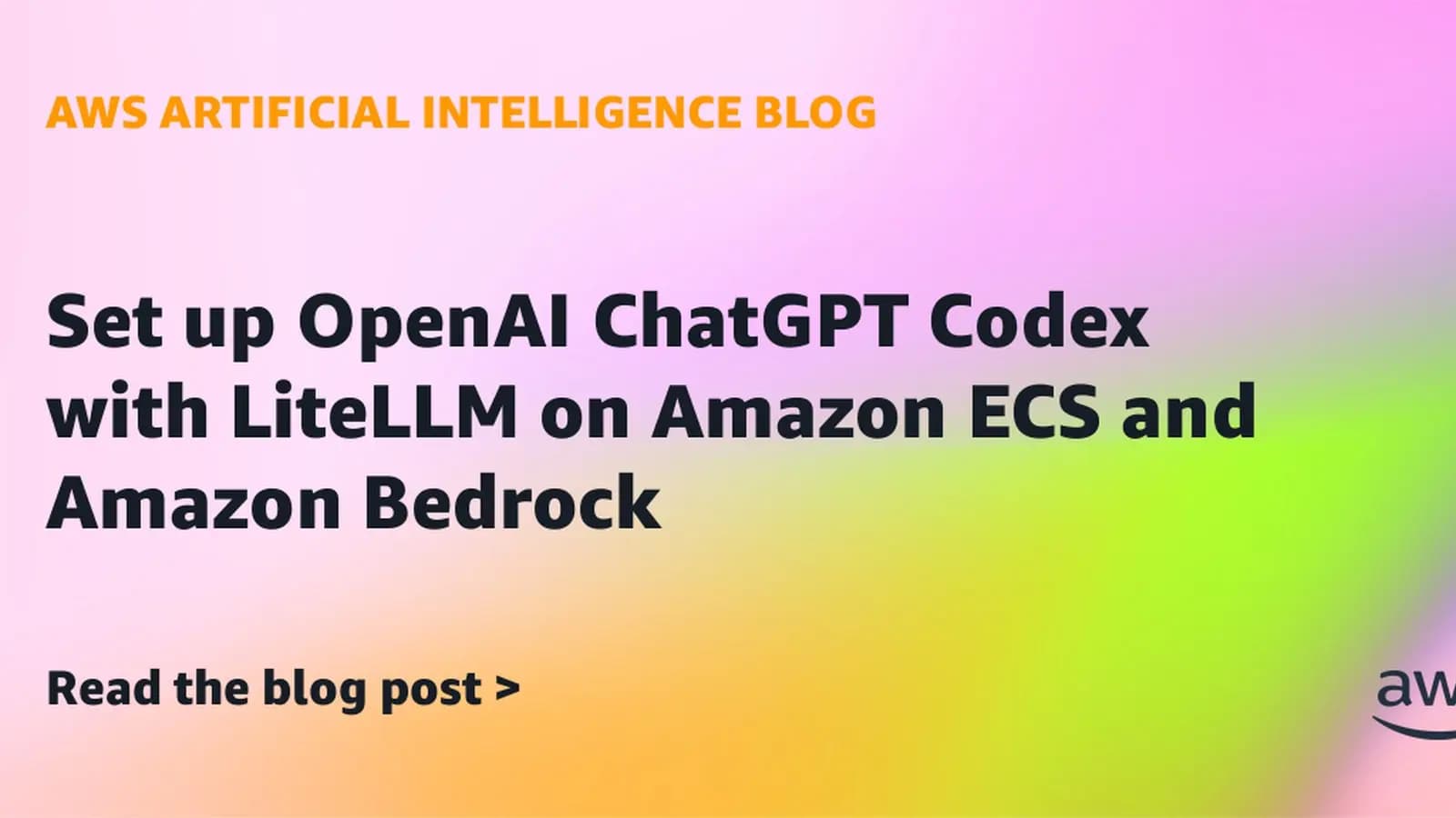 Implementar Codex de OpenAI con LiteLLM en Amazon ECS y Amazon Bedrock