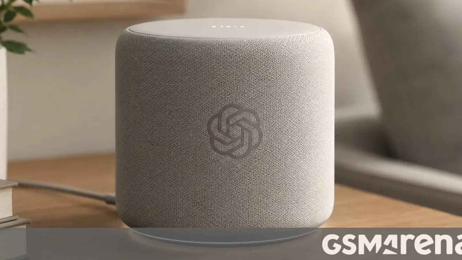 OpenAI revela altavoz inteligente sin pantalla con ChatGPT integrado