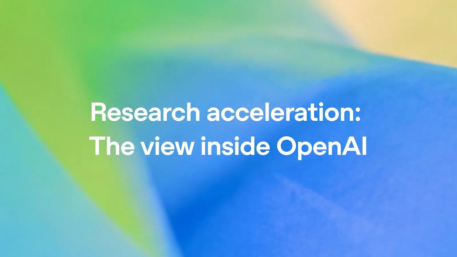 OpenAI logra un investigador automatizado en septiembre