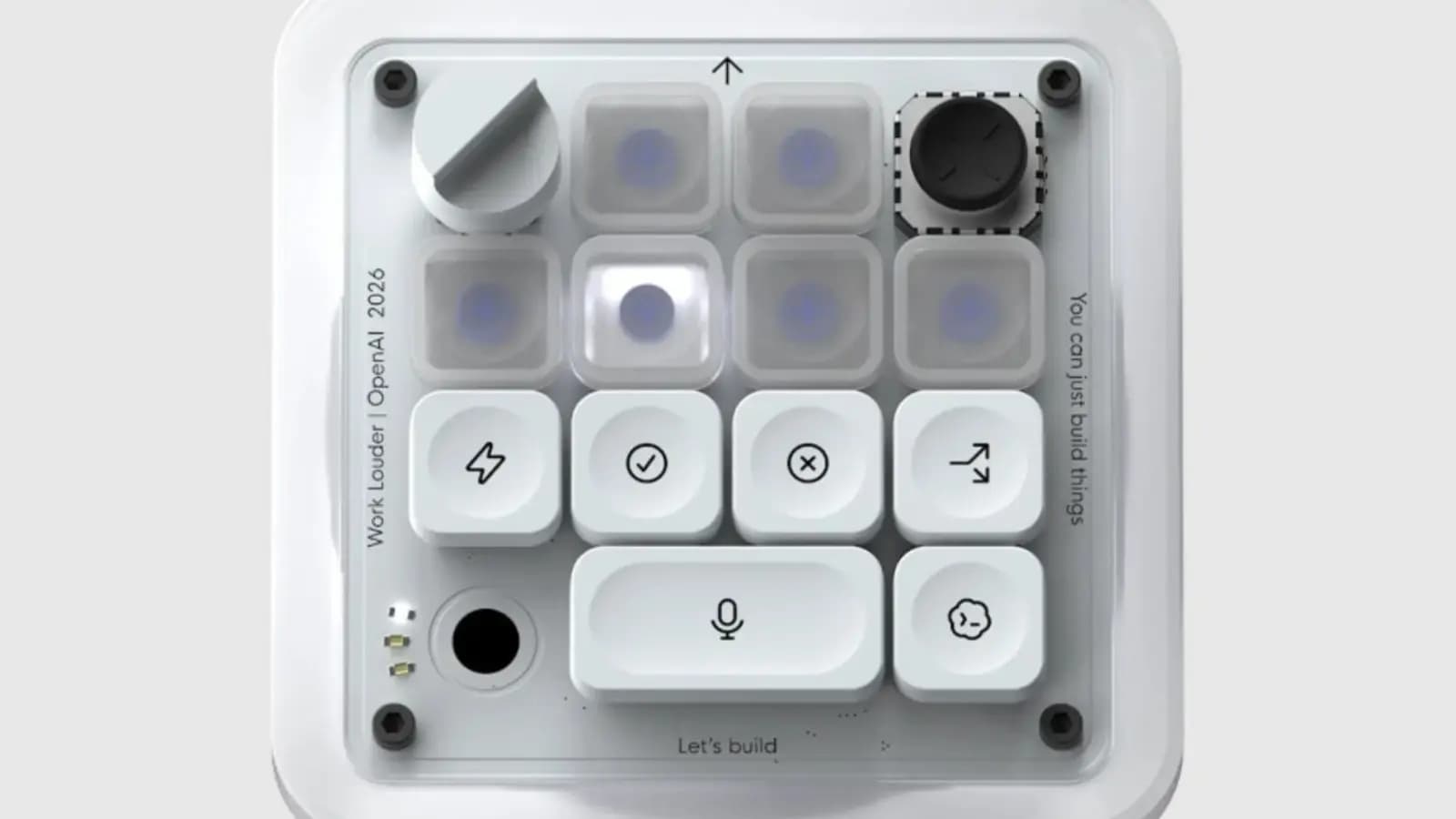 OpenAI lanza Micro, un teclado AI para programadores con funciones personalizables