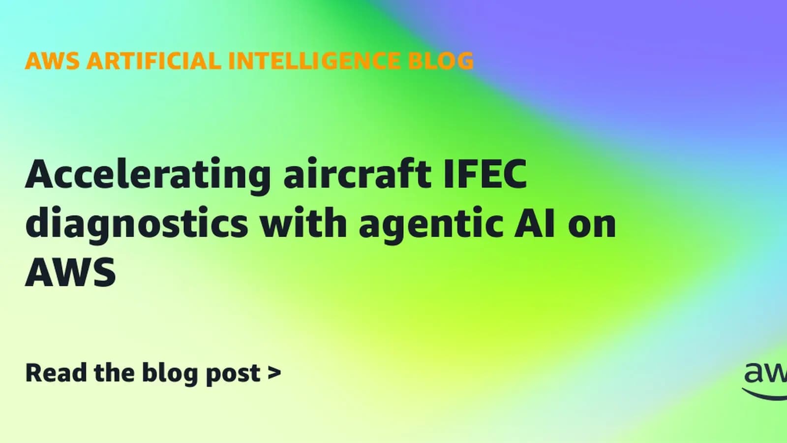 Sistema de diagnostico para IFEC en aviones acelera con IA agente en AWS